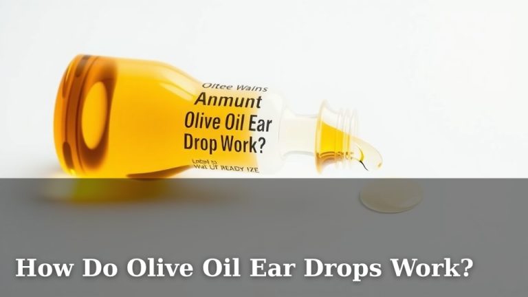 How Do Olive Oil Ear Drops Work?