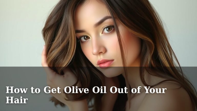 How to Get Olive Oil Out of Your Hair