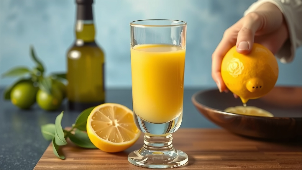 Creating Your Olive Oil and Lemon Juice Mixture