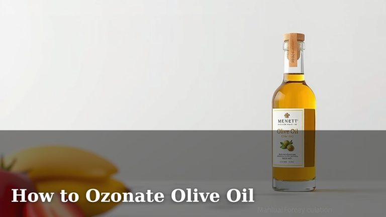 How to Ozonate Olive Oil