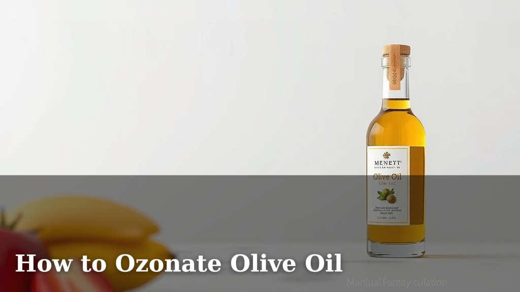 How to Ozonate Olive Oil
