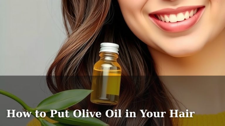 How to Put Olive Oil in Your Hair