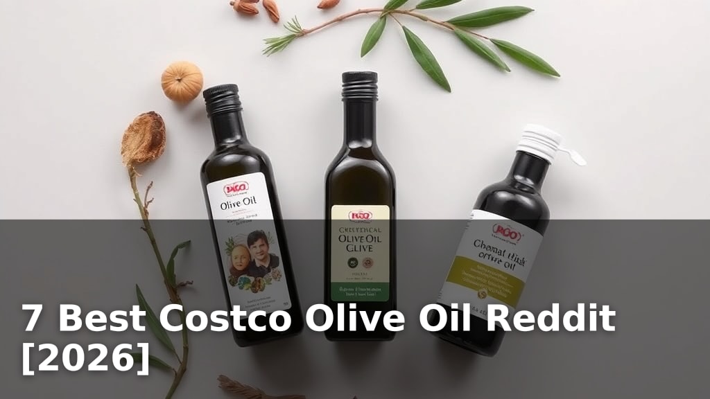 7 Best Costco Olive Oil Reddit [2026]