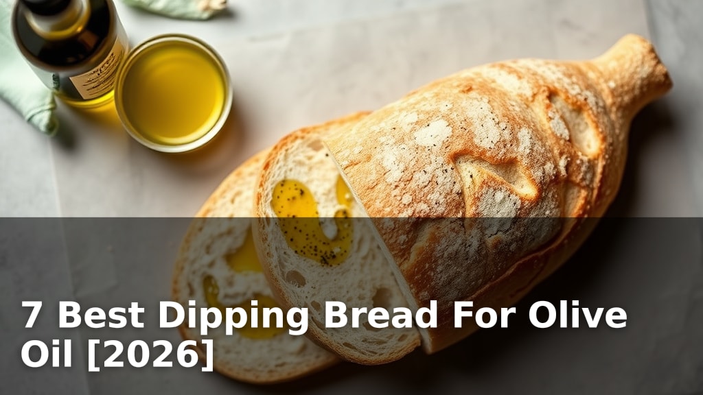 7 Best Dipping Bread For Olive Oil [2026]
