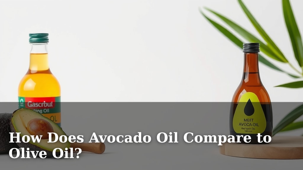 How Does Avocado Oil Compare to Olive Oil?