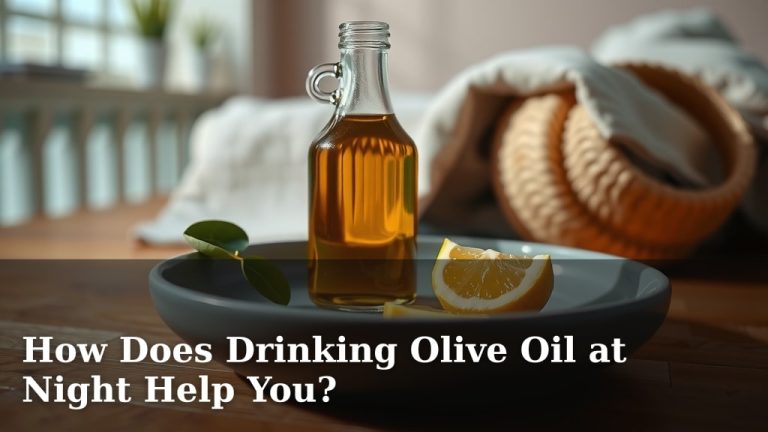 How Does Drinking Olive Oil at Night Help You?