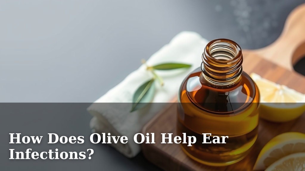 How Does Olive Oil Help Ear Infections?