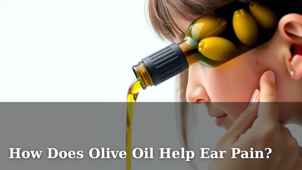 How Does Olive Oil Help Ear Pain?
