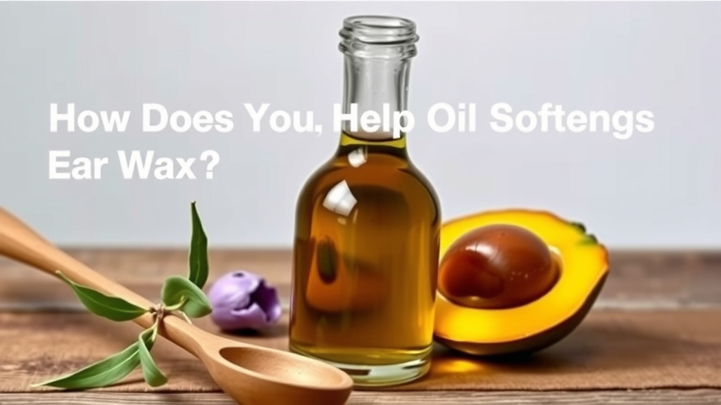 Understanding How Olive Oil Softens Ear Wax