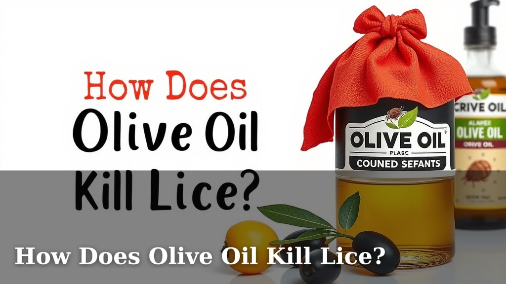 How Does Olive Oil Kill Lice?