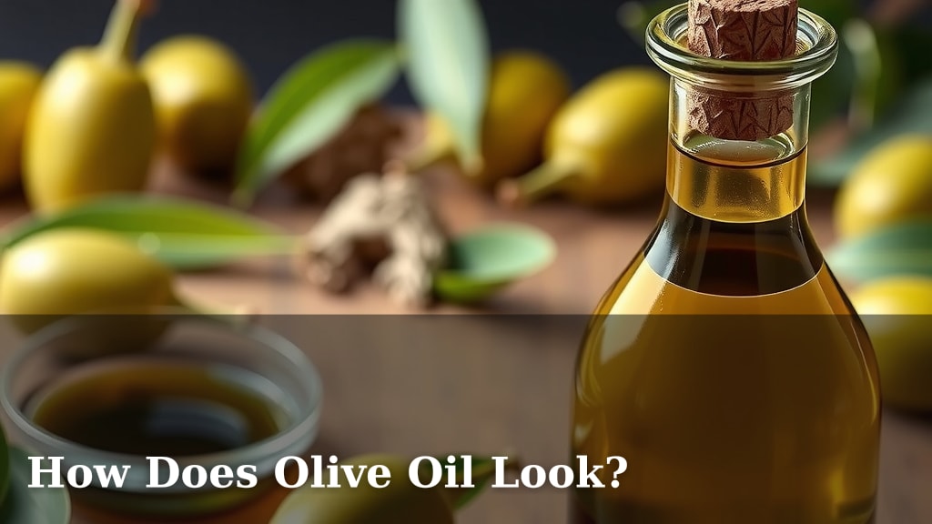 How Does Olive Oil Look?