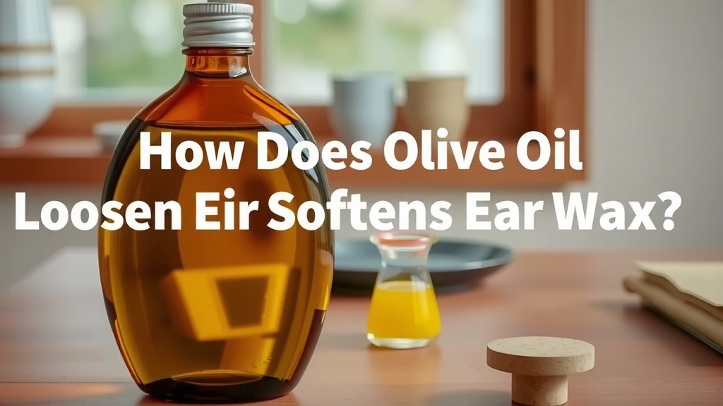 Understanding How Olive Oil Softens Earwax