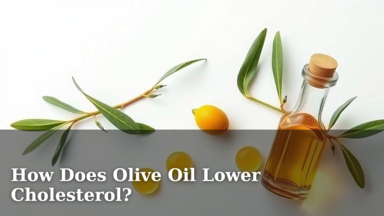 How Does Olive Oil Lower Cholesterol?