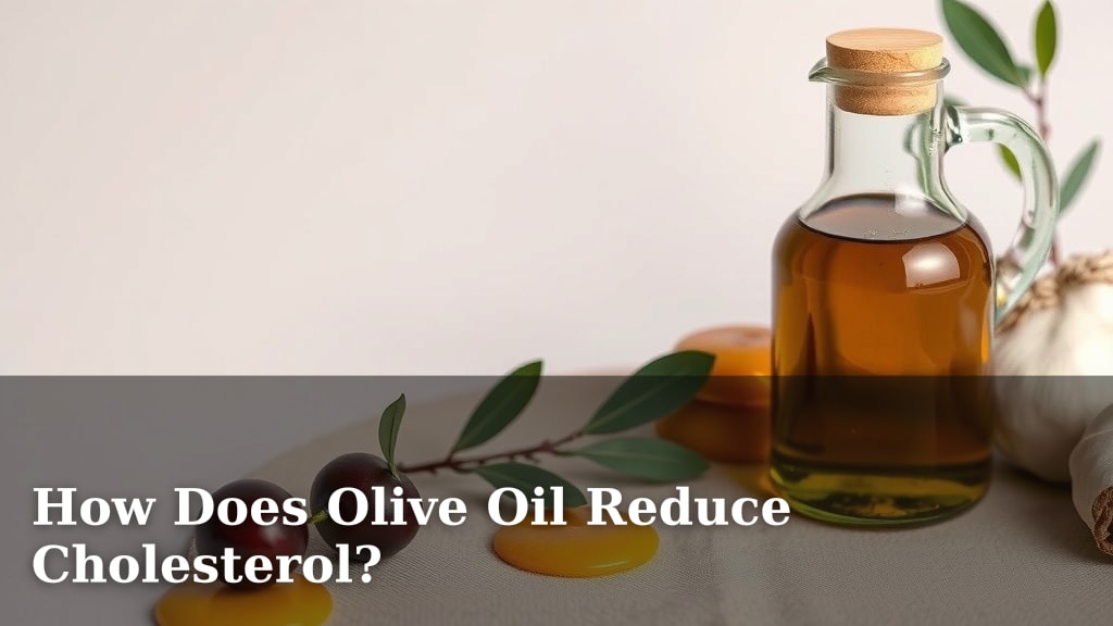 How Does Olive Oil Reduce Cholesterol?