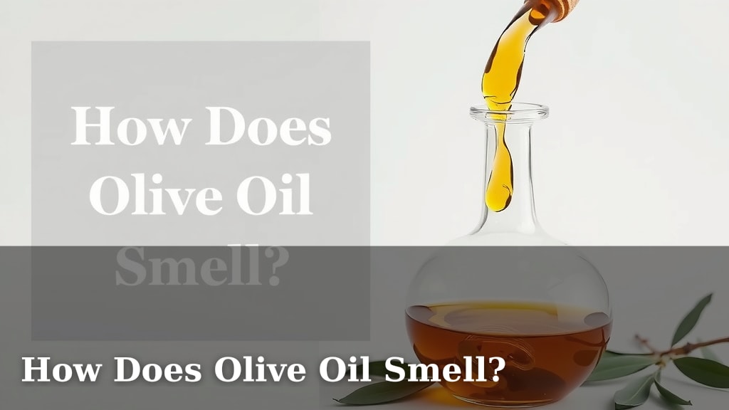 How Does Olive Oil Smell?