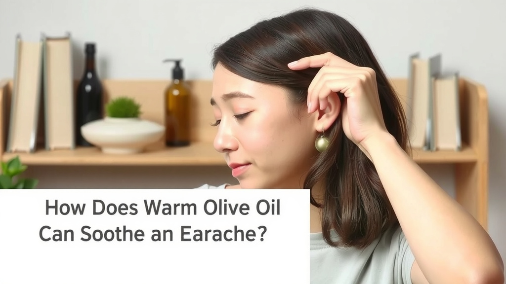 Understanding How Warm Olive Oil Can Soothe an Earache