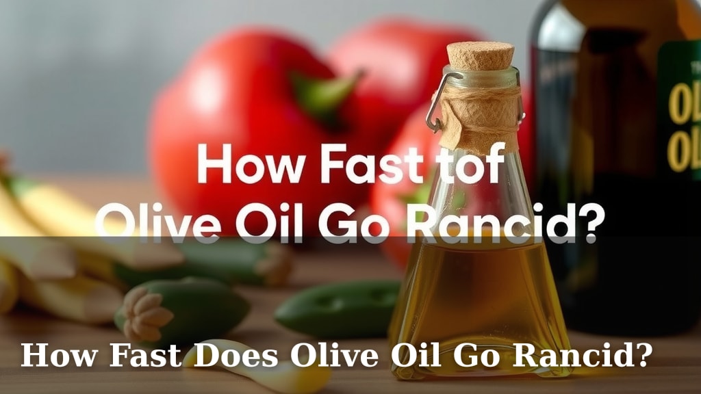 How Fast Does Olive Oil Go Rancid?