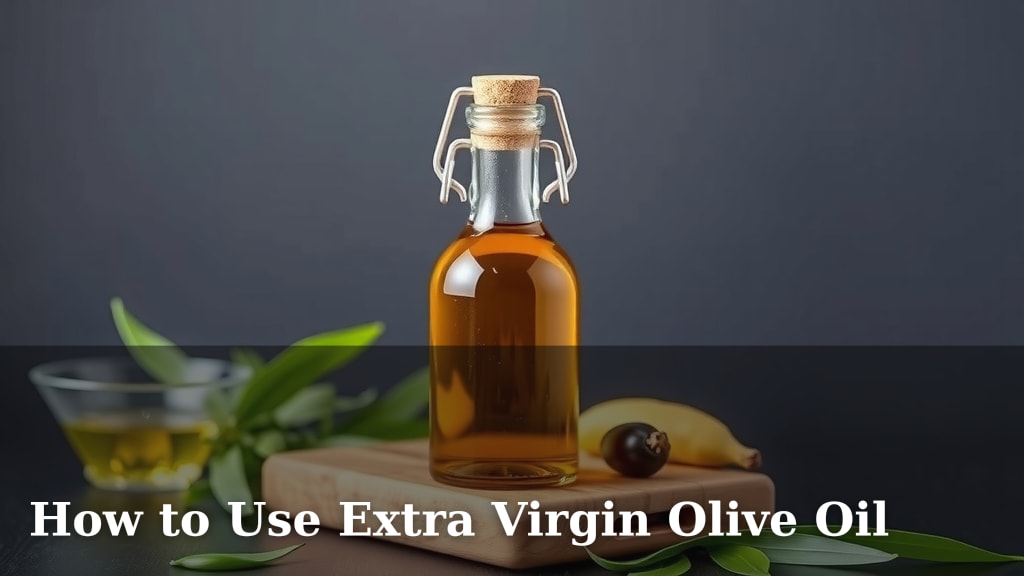 How to Use Extra Virgin Olive Oil