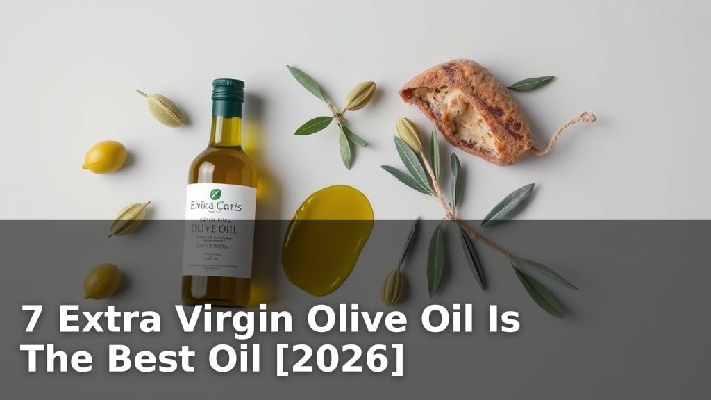 7 Extra Virgin Olive Oil Is The Best Oil [2026]