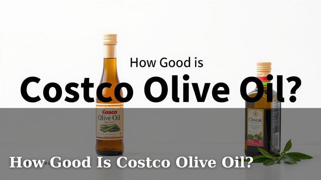 How Good Is Costco Olive Oil?