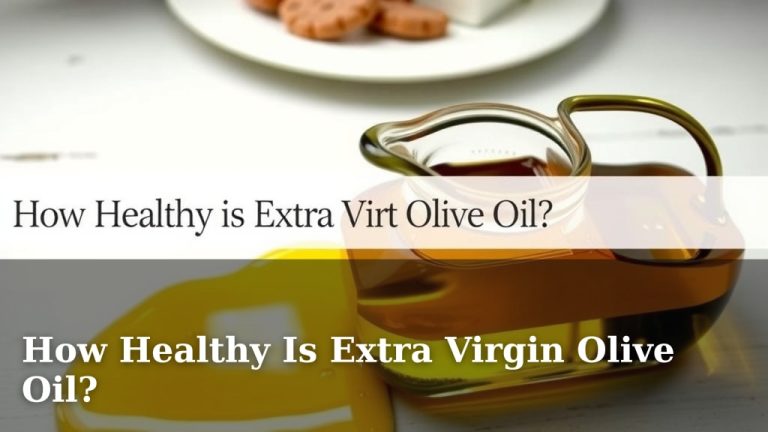 How Healthy Is Extra Virgin Olive Oil?