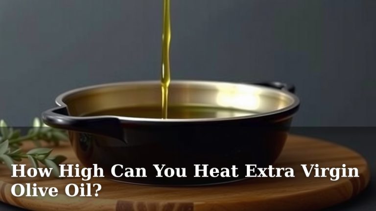 How High Can You Heat Extra Virgin Olive Oil?