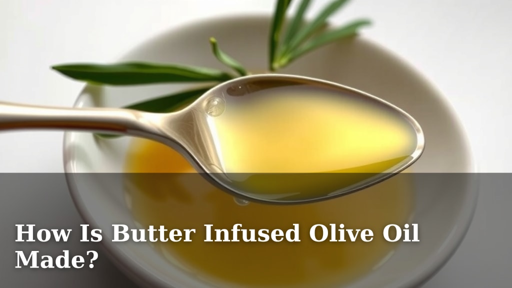 How Is Butter Infused Olive Oil Made?