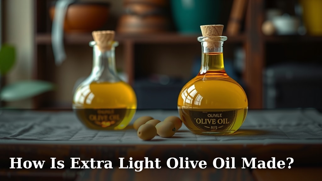 How Is Extra Light Olive Oil Made?