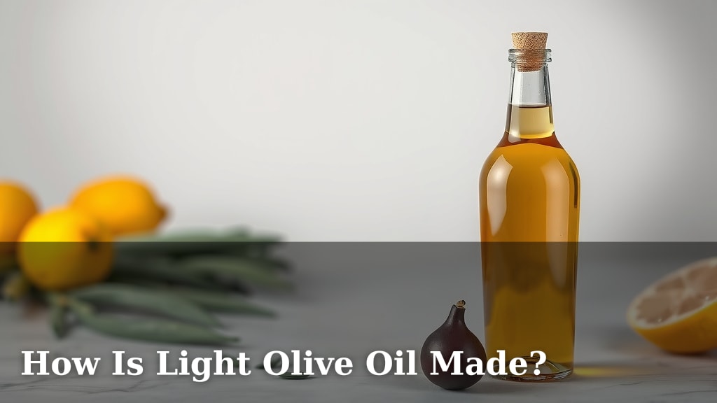 How Is Light Olive Oil Made?
