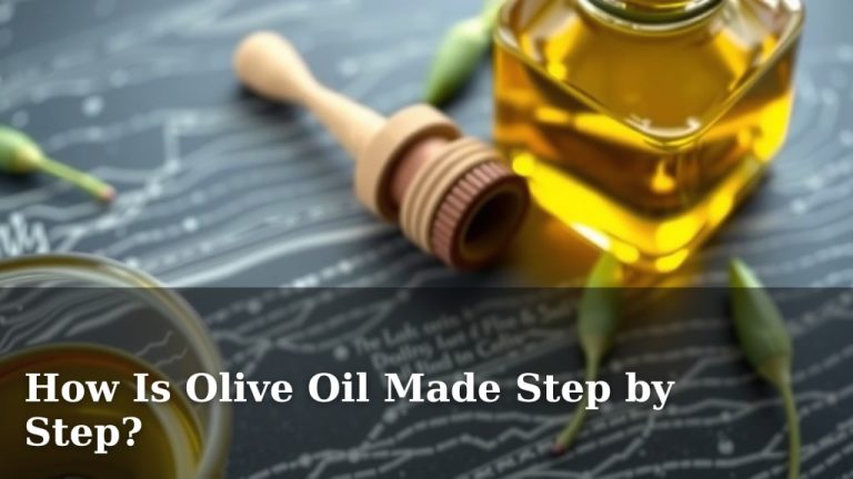 How Is Olive Oil Made Step by Step?