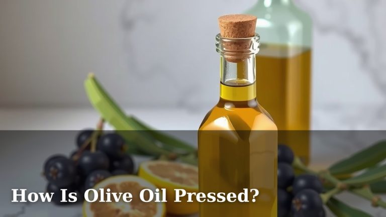How Is Olive Oil Pressed?