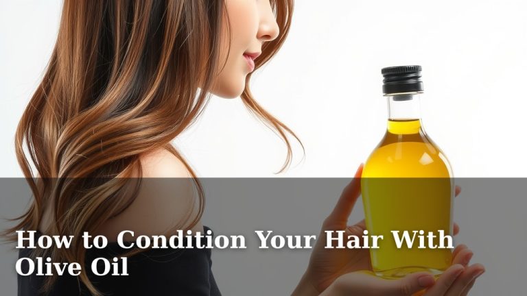 How to Condition Your Hair With Olive Oil