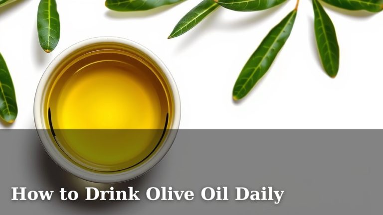 How to Drink Olive Oil Daily