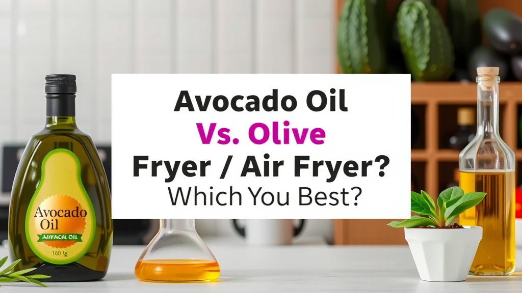 Comparing Oils for Your Hot Air Fryer