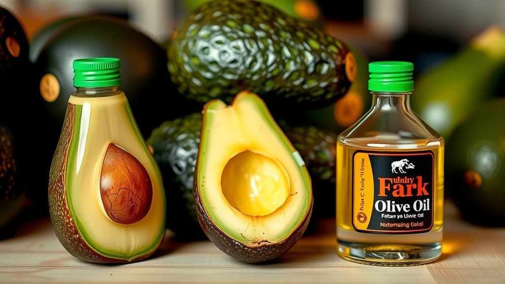 Understanding the Nutritional Differences: Avocado vs. Olive Oil