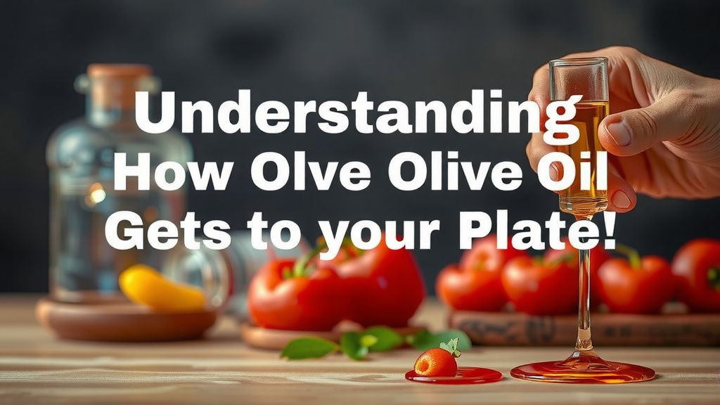 Understanding How Olive Oil Gets to Your Plate