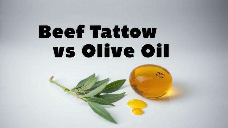 Beef Tallow vs Olive Oil: Calorie Showdown