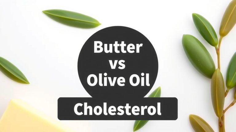 Butter vs Olive Oil Cholesterol: What's the Difference