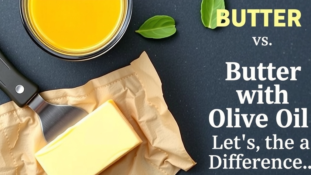 Butter vs Butter With Olive Oil: What's the Difference