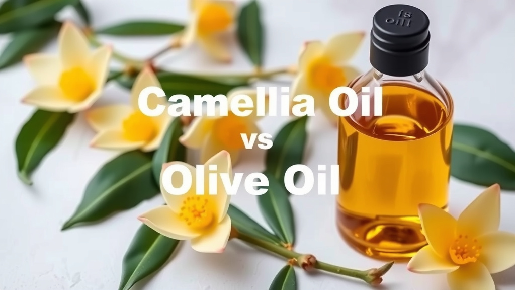 Camellia Oil vs Olive Oil: Which is Better for You