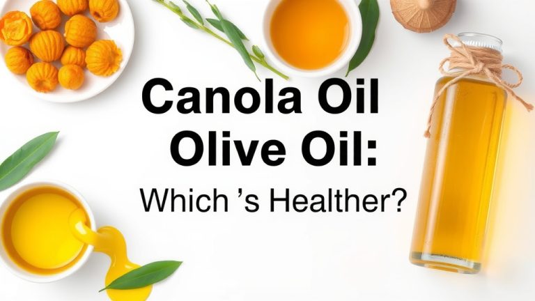 Canola Oil vs Olive Oil: Which is Healthier