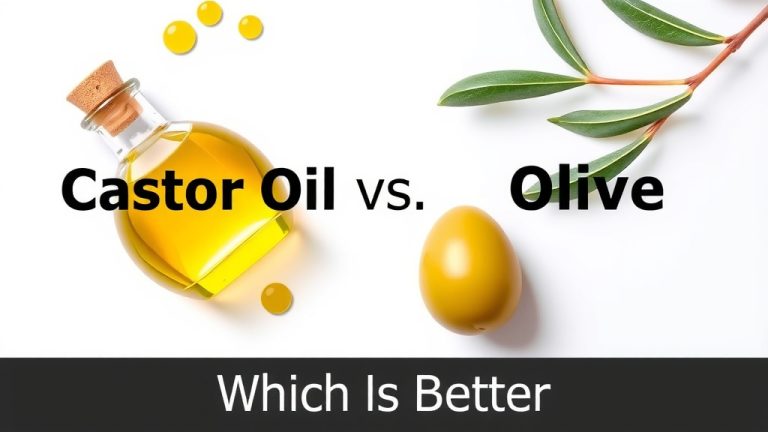 Castor Oil vs. Olive Oil for Skin: Which is Better