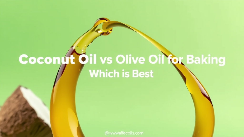 Coconut Oil vs Olive Oil for Baking: Which is Best