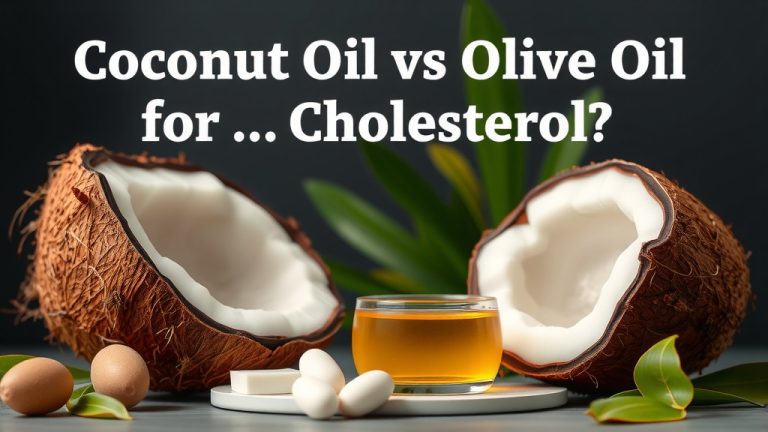 Coconut Oil vs Olive Oil for Cholesterol: Which is Better