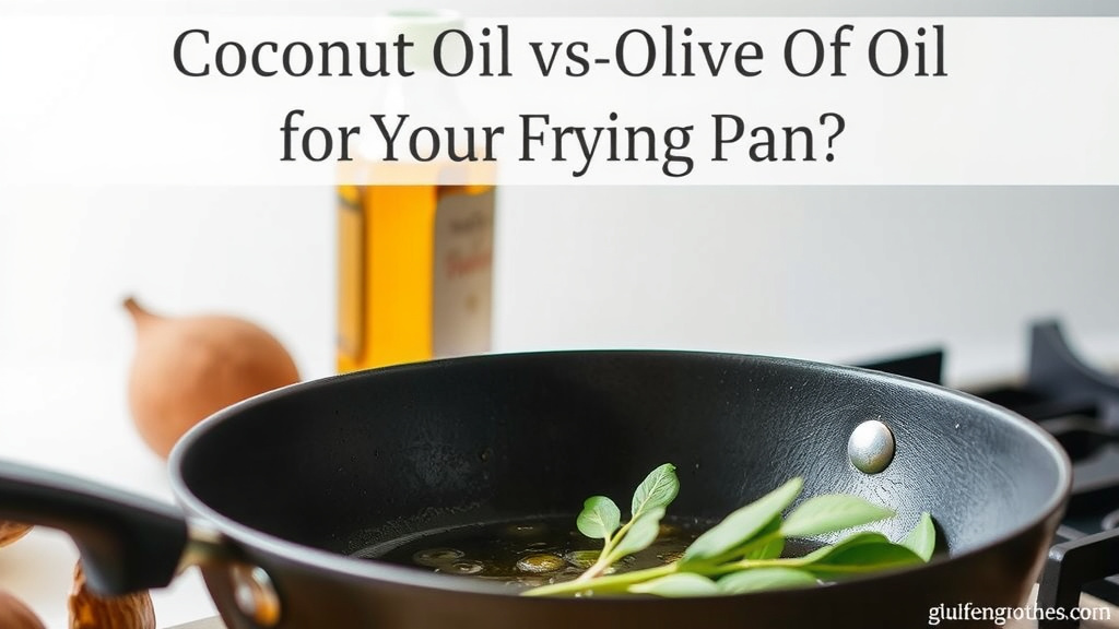 Choosing the Right Oil for Your Frying Pan