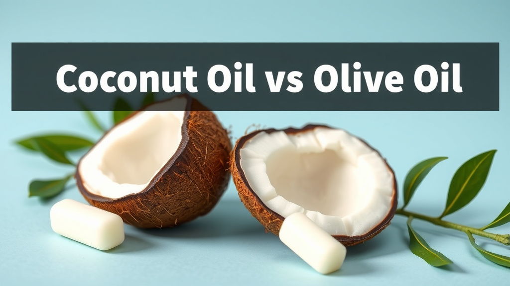 Coconut Oil vs Olive Oil Health Benefits Explained