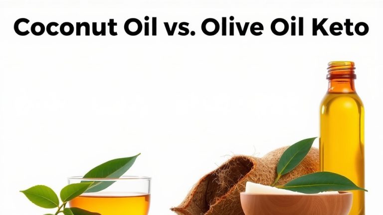 Coconut Oil vs Olive Oil Keto: Which is Best?