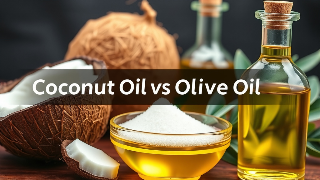 Nutritional Breakdown: Coconut Oil vs. Olive Oil