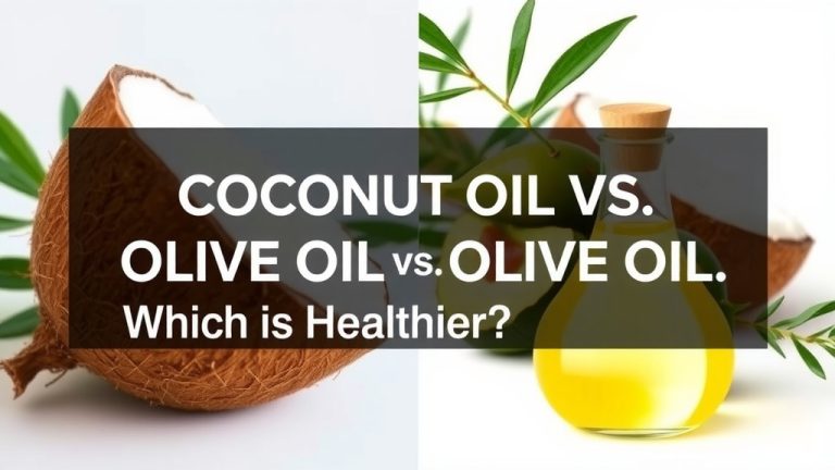 Coconut Oil vs Olive Oil: Which is Healthier?