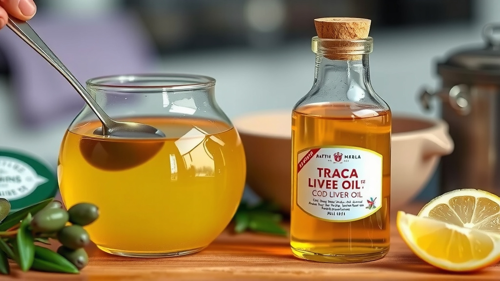 Exploring the Nutritional Differences: Cod Liver Oil vs. Extra Virgin Olive Oil